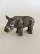 Bing & Grøndahl 2006 Mors Dag Figurine af Næsehorn Kalv