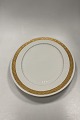 Royal Copenhagen Guld Vifte Stort Ovalt Serverings fad No 11510